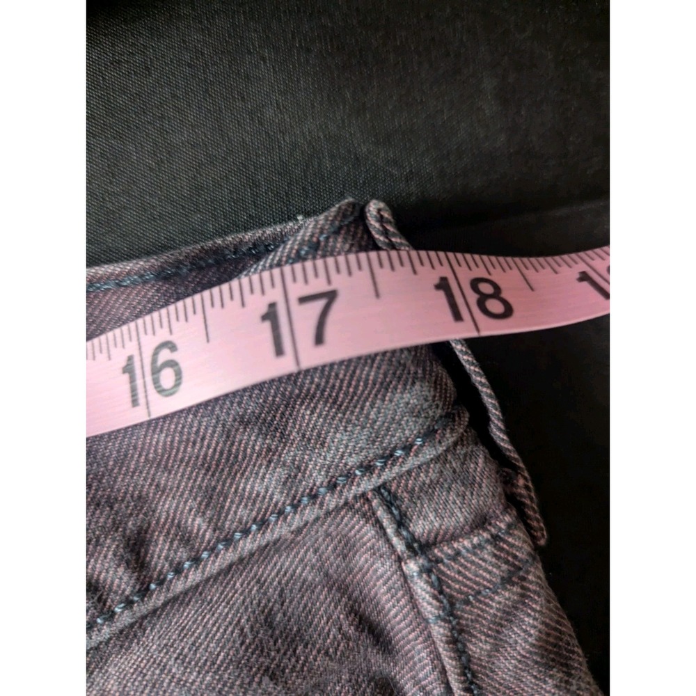 501 Jeans Mens 38x34 Purple Cone Denim White Oak Dark Wash Button Fly Denim - Picture 7 of 10